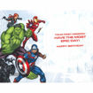 Picture of ITS YOUR BIRTHDAY AVENGERS CARD